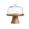 Broggi Nature Collection Walnut Nature Cake Stand. Walnut Ø 33 H.21 cm