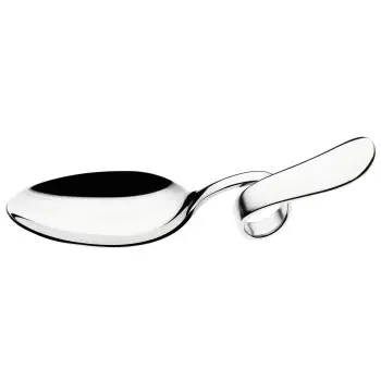 Broggi Palio Collection Stainless Steel Curled Appetizer Spoon - Set of 12