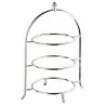 Broggi Collection Silver Plated Afternoon Tea Stand Ø 29 cm H.42 cm