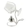 Broggi Collection Silver Plated Brandy Warmer H.14 cm