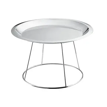 Broggi Collection Stainless Steel Stand For Seafood Platter Ø 27-34 cm