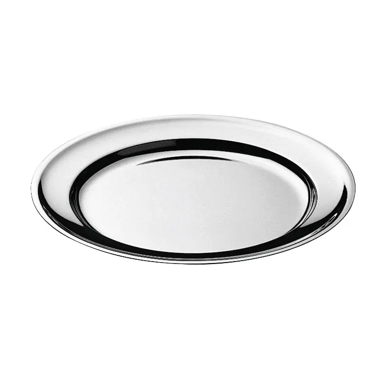 Broggi Collection Stainless Steel Round Platter Ø 38 cm Broggi Collection Stainless Steel Round Platter Ø 38 cm