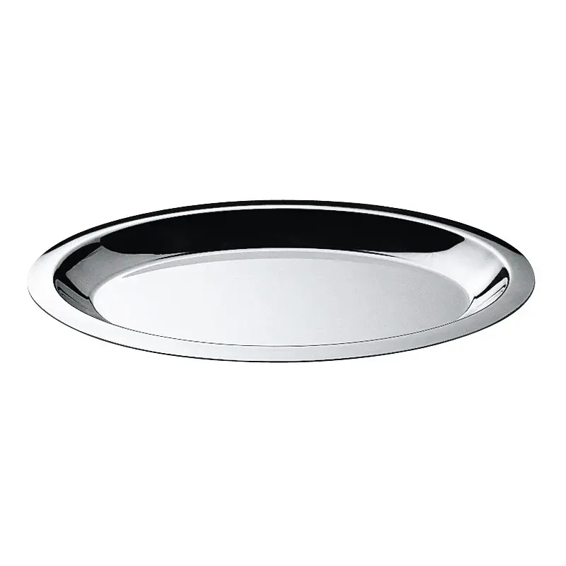 Broggi Collection Stainless Steel Oval Platter 50 x 34 cm Broggi Collection Stainless Steel Oval Platter 50 x 34 cm