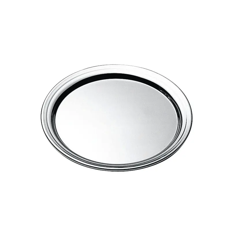 Broggi Collection Stainless Steel Round Tray Ø 45 cm