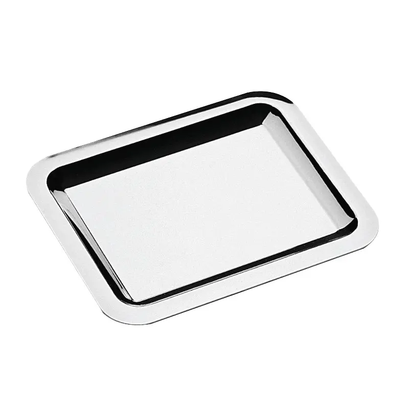 Broggi Collection Stainless Steel Rectangular Tray 27 x 21 cm Broggi Collection Stainless Steel Rectangular Tray 27 x 21 cm