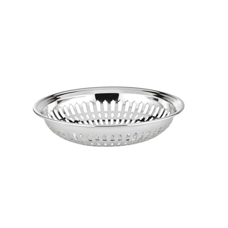 Broggi Collection Stainless Steel Bread/Fruit Basket Ø 23 cm