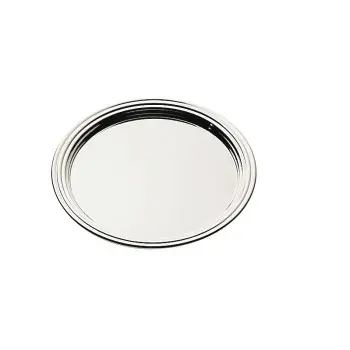 Broggi classica Collection Silver Plated Round Tray classica Ø 43 cm