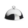 Broggi Collection Silver Plated Dome Cover With Rubans Ring Ø 28 cm (In) Ø 30 cm (Out)