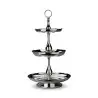 Broggi classica Collection Silver Plated Fruit Stand classica 3-T H.69 cm 40/30/25