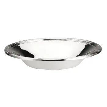 Broggi Rubans Collection Silver Plated Fruit Bowl Rubans Ø 22 cm