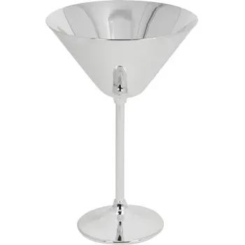 Broggi Collection Silver Plated Martini Glass Ø cm 11 H.15 cm