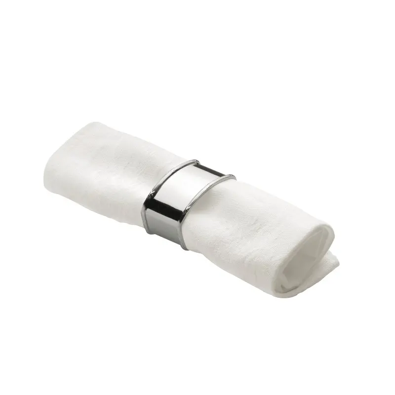 Broggi Rubans Collection Silver Plated Napkin Ring Rubans L.5 cm
