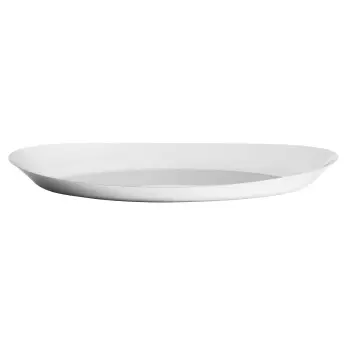 Broggi Essenza Collection Stainless Steel Centrepiece Essenza. Oval 19 x 33 cm H.5 cm