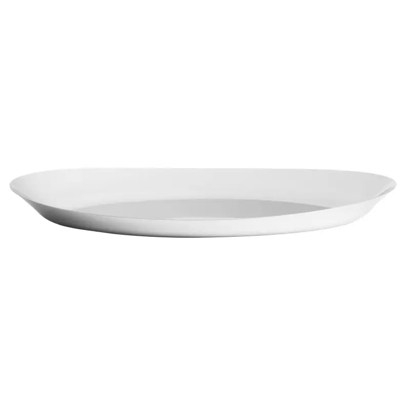 Broggi Essenza Collection Stainless Steel Centrepiece Essenza. Oval 19 x 33 cm H.5 cm