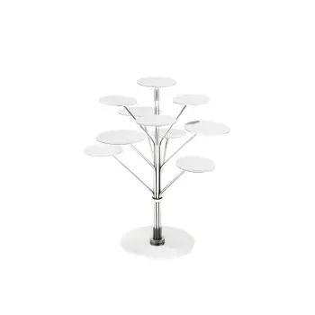 Broggi Essenza Collection Stainless Steel Essenza Petit Fours Stand 10-Dish