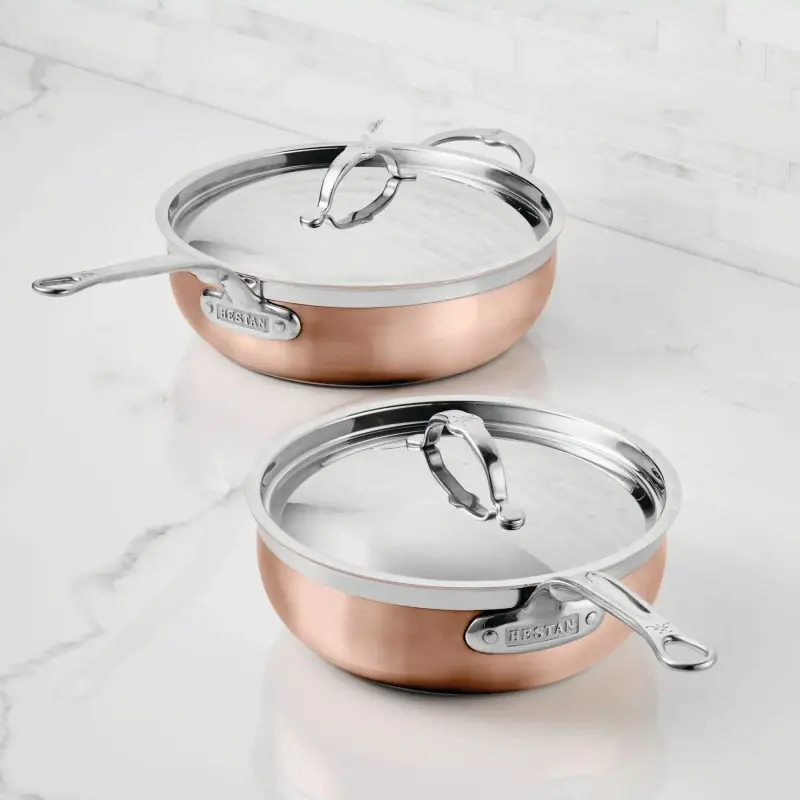 Hestan 3.5qt Covered Essential Pan (24cm) - Set of 2