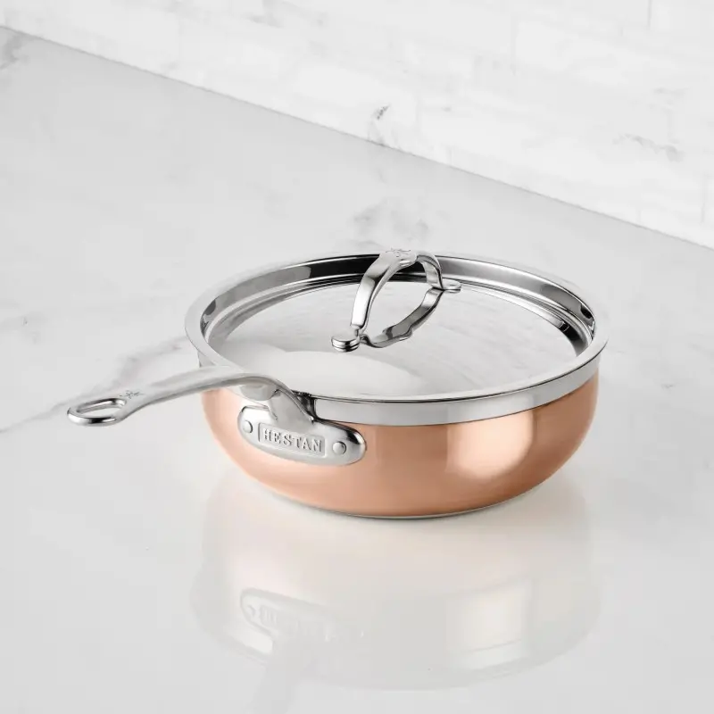 Hestan 3.5qt Covered Essential Pan (24cm) - Set of 2