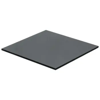 Broggi Collection Smoky Tempered Glass Top Square Smoky Tempered 30 x 30 cm