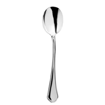 Broggi Medici Collection Silver Plated Soup Spoon - Set of 12