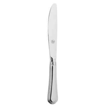 Broggi Medici Collection Silver Plated Table Knife Hollow Handle - Set of 12