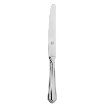 Broggi Medici Collection Silver Plated Dessert Knife Solid Handle - Set of 12
