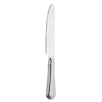 Broggi Medici Collection Silver Plated Steak Knife Solid Handle - Set of 12