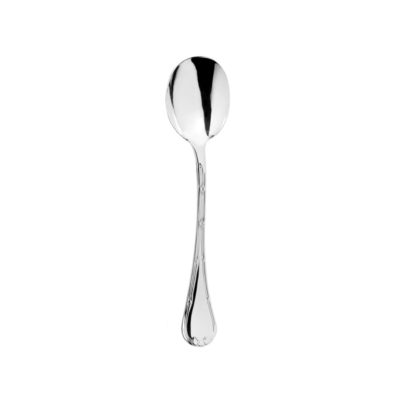 Broggi Rubans Collection Silver Plated Soup Spoon - Set of 12