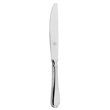 Broggi Rubans Collection Silver Plated Dessert Knife Solid Handle - Set of 12