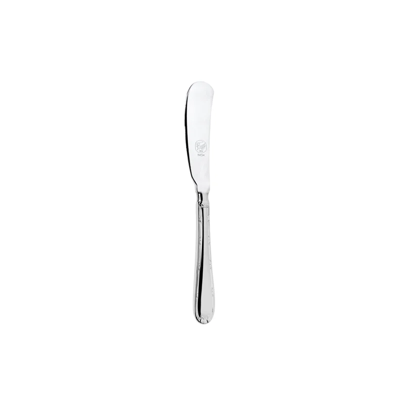 Broggi Rubans Collection Silver Plated Butter Knife Solid Handle - Set of 12