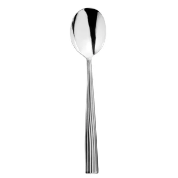 Broggi Sedona Collection Stainless Steel Soup Spoon - Set of 12
