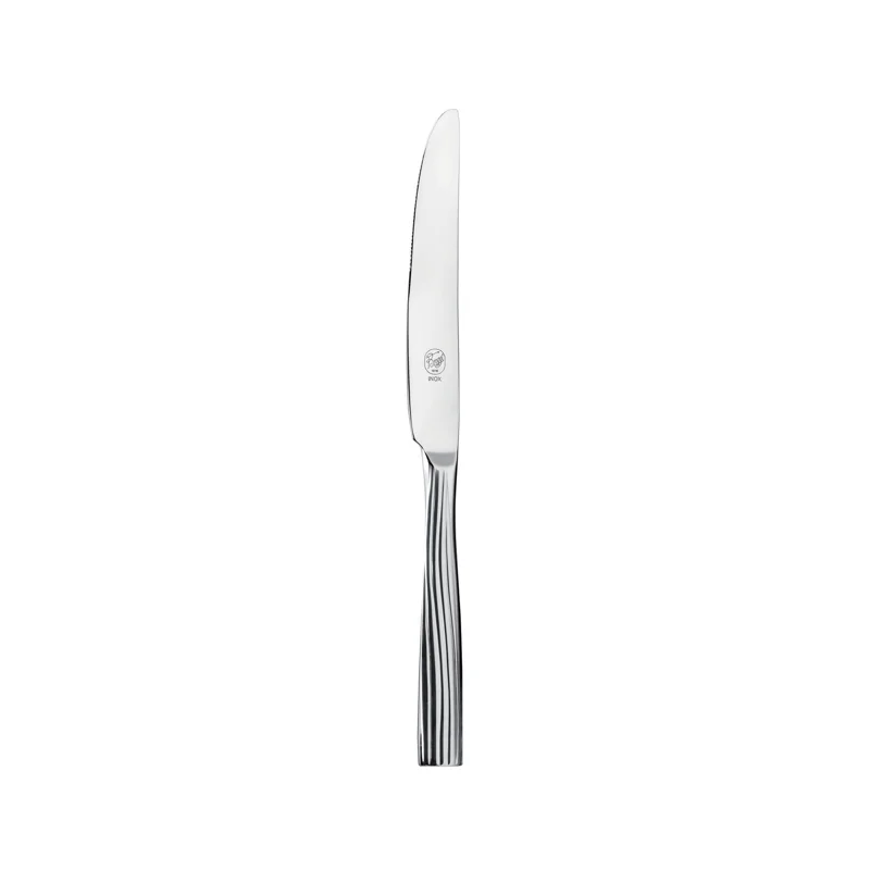 Broggi Sedona Collection Silver Plated Dessert Knife Solid Handle - Set of 12 Broggi Sedona Collection Silver Plated Dessert Knife Solid Handle - Set of 12