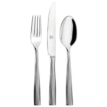 Broggi Sedona Collection Silver Plated Serving Spoon - Set of 12