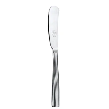Broggi Sedona Collection Silver Plated Butter Knife Solid Handle - Set of 12