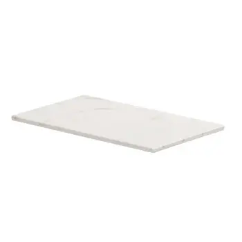 Cal-Mil White Marble 6 x 10 Tray