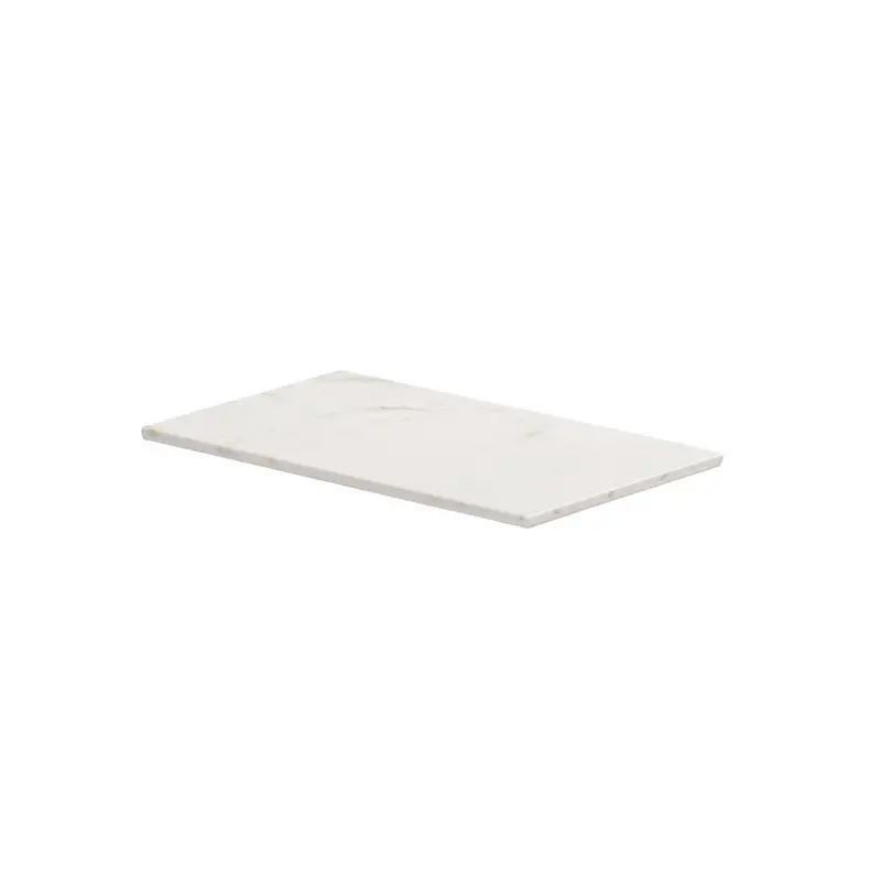 Cal-Mil White Marble 6 x 10 Tray