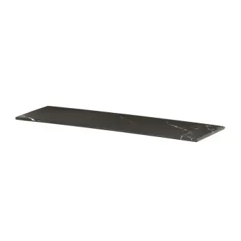 Cal-Mil Black Marble 20 x 6 Tray