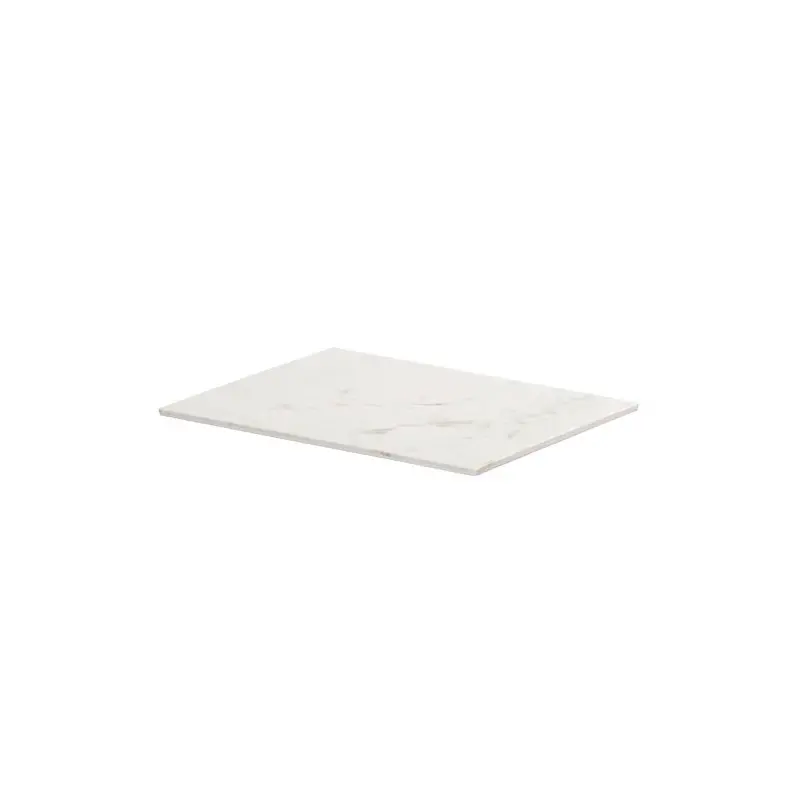 Cal-Mil White Marble 10 x 12 Tray Cal-Mil White Marble 10 x 12 Tray