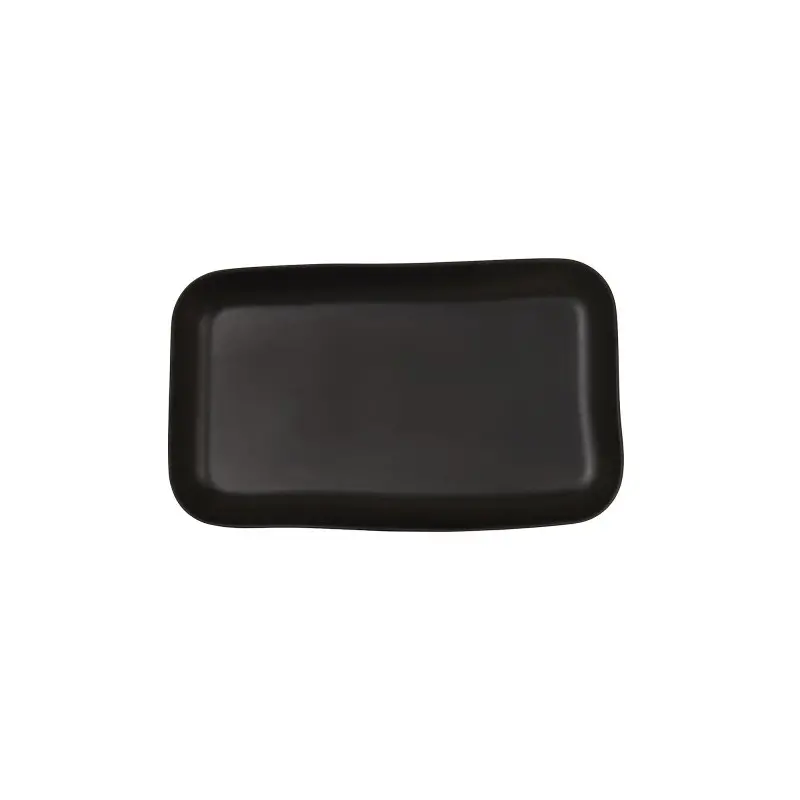 Cal-Mil Bali 12 x 20 Platter - Black Cal-Mil Bali 12 x 20 Platter - Black