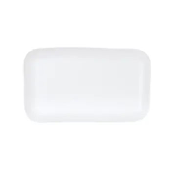 Cal-Mil Bali 12 x 20 Platter - White