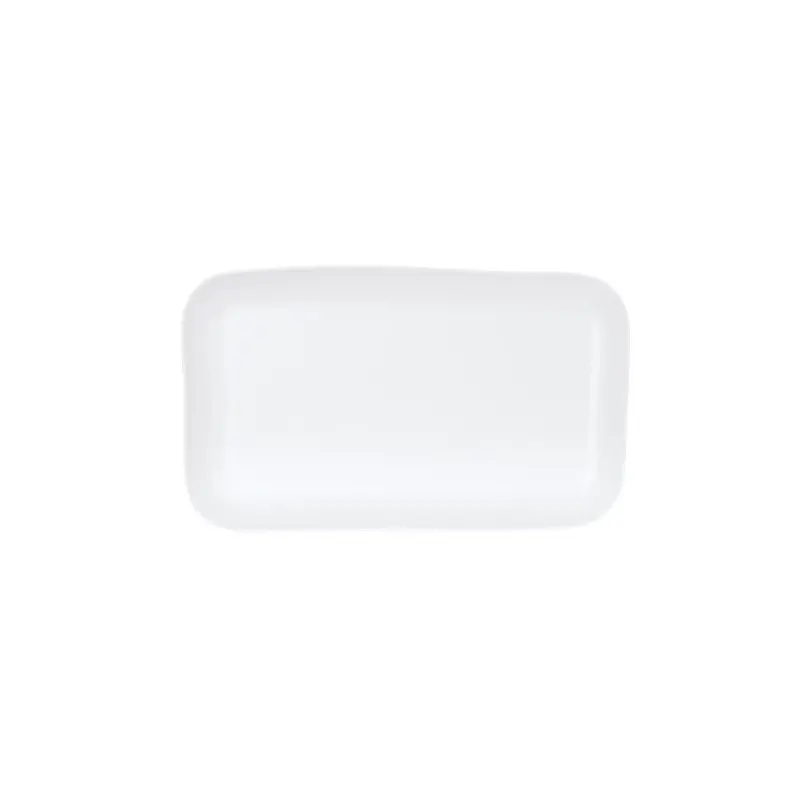 Cal-Mil Bali 12 x 20 Platter - White Cal-Mil Bali 12 x 20 Platter - White