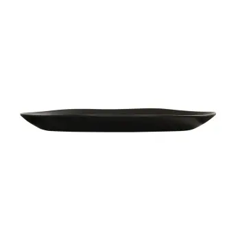 Cal-Mil Bali Oval Platter - 12 x 16 Black