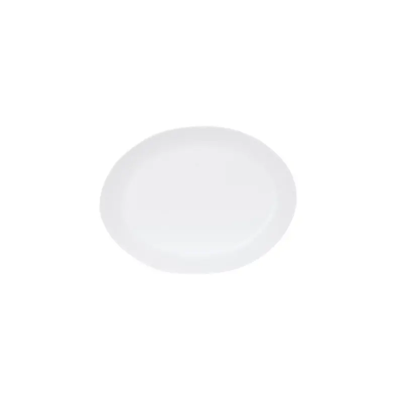 Cal-Mil Bali Oval Platter - 12 x 16 White Cal-Mil Bali Oval Platter - 12 x 16 White
