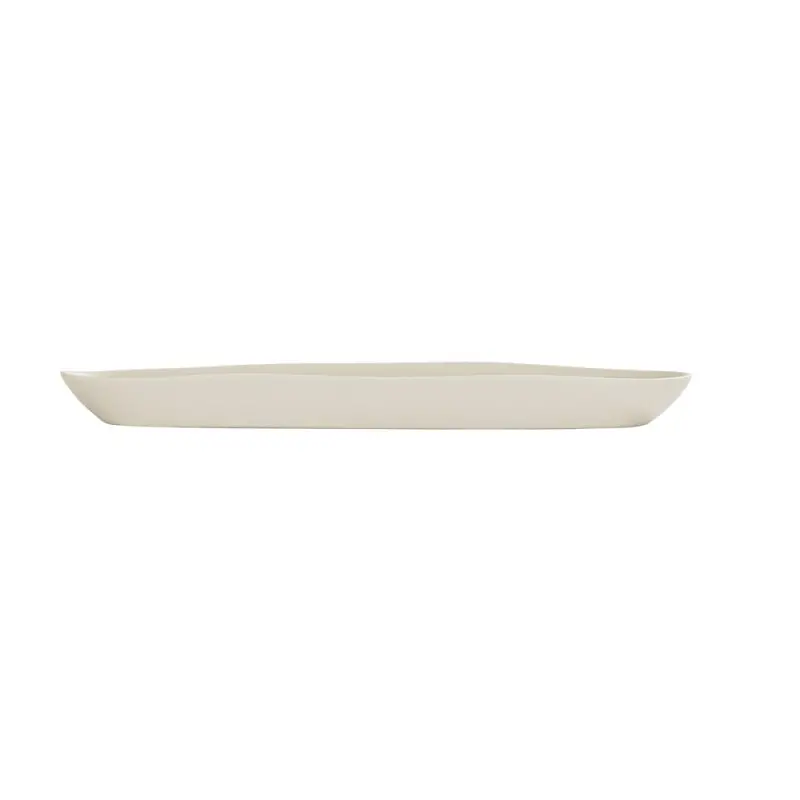 Cal-Mil Bali Oval Platter - 6 x 20 Ivory