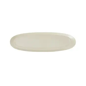 Cal-Mil Bali Oval Platter - 6 x 20 Ivory