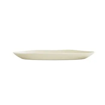 Cal-Mil Bali Oval Platter - 12 x 16 Ivory