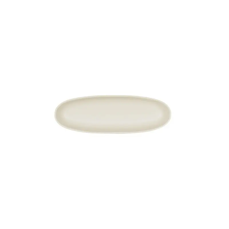 Cal-Mil Bali Oval Platter - 4 x 12 Ivory