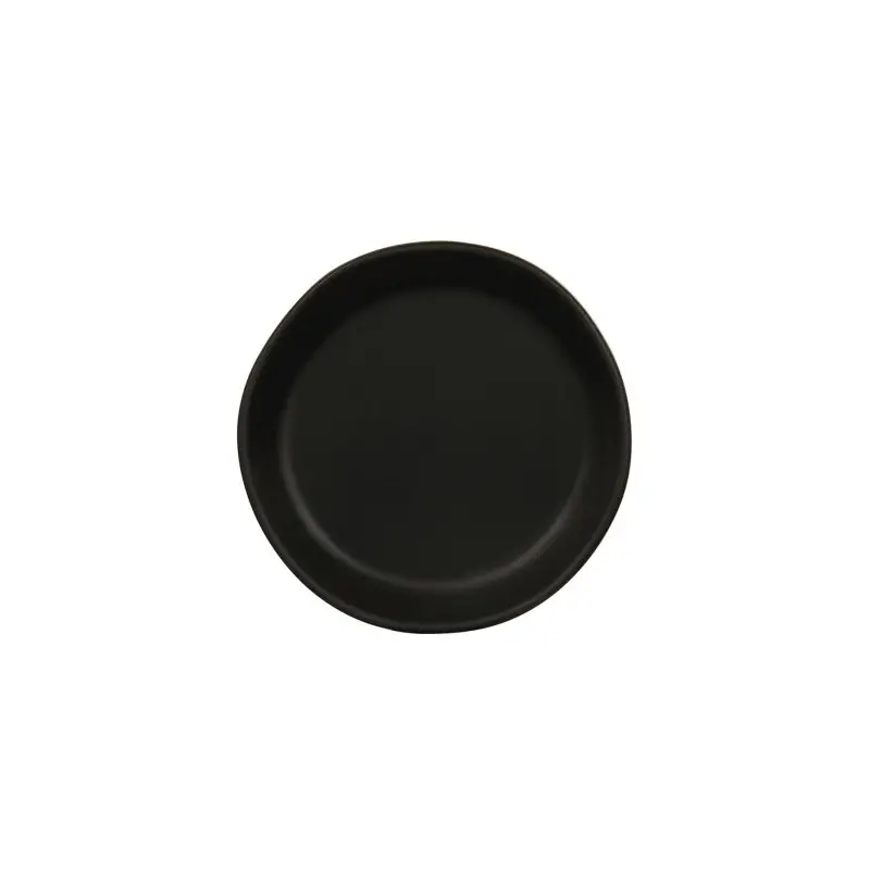 Cal-Mil Bali Melamine Plate - 6" Black Cal-Mil Bali Melamine Plate - 6" Black