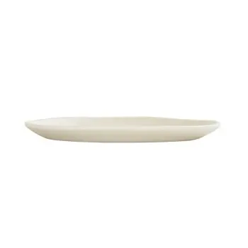 Cal-Mil Bali Melamine Plate - 8" Ivory