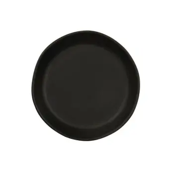 Cal-Mil Bali Melamine Plate - 8" Black