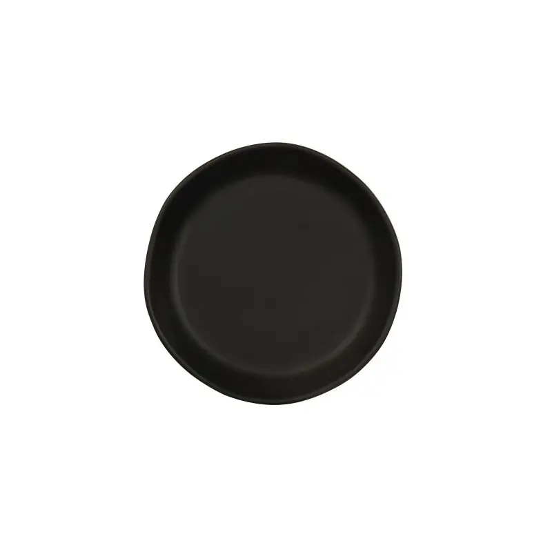 Cal-Mil Bali Melamine Plate - 8" Black Cal-Mil Bali Melamine Plate - 8" Black